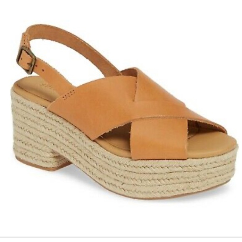 Soludos Amalfi wedge sandal size 8